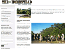 Tablet Screenshot of beecavehomestead.com